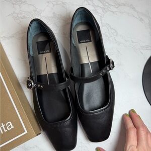 Dolce Vita Black Mary Jane Flats